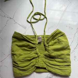 Green Beachy going out top